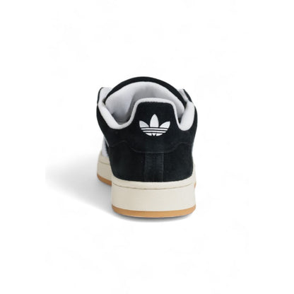 Baskets en cuir suédé noir Adidas