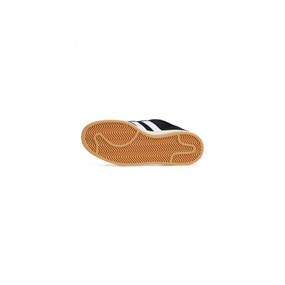 Baskets en cuir suédé noir Adidas