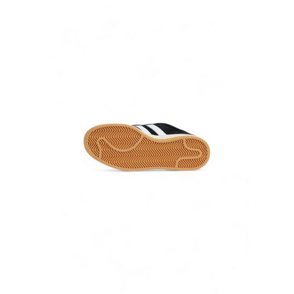 Baskets en cuir suédé noir Adidas