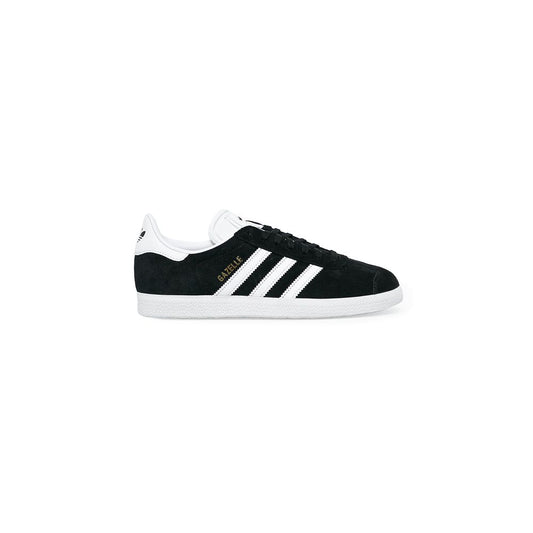 Baskets en cuir noir Adidas