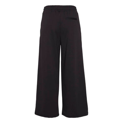 ICHI Black Recycled Polyester Pant