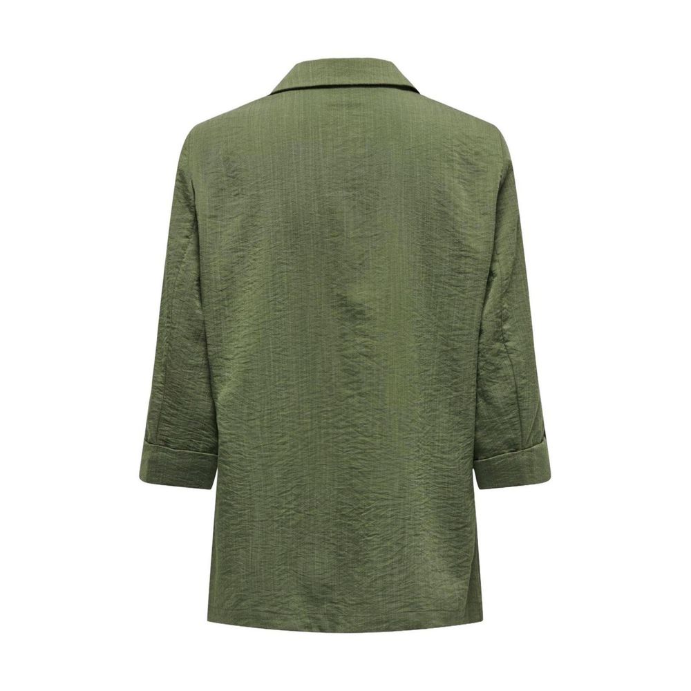Blazer en viscose verte uniquement