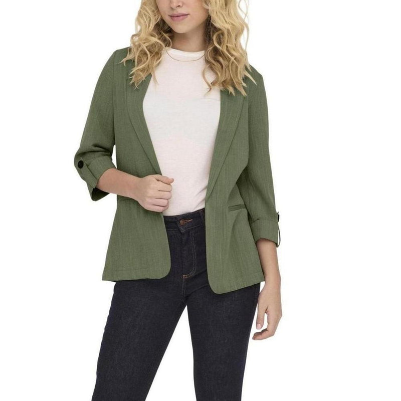 Only Green Viscose Blazer - Onlmarsa ¾ Wvn Noos 15308084