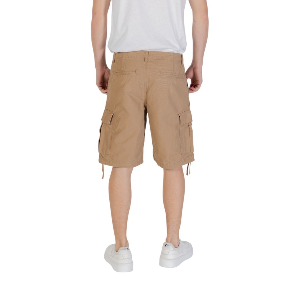 Jack Jones Bermuda Beige en Coton - Modèle Jpstcole Barkley