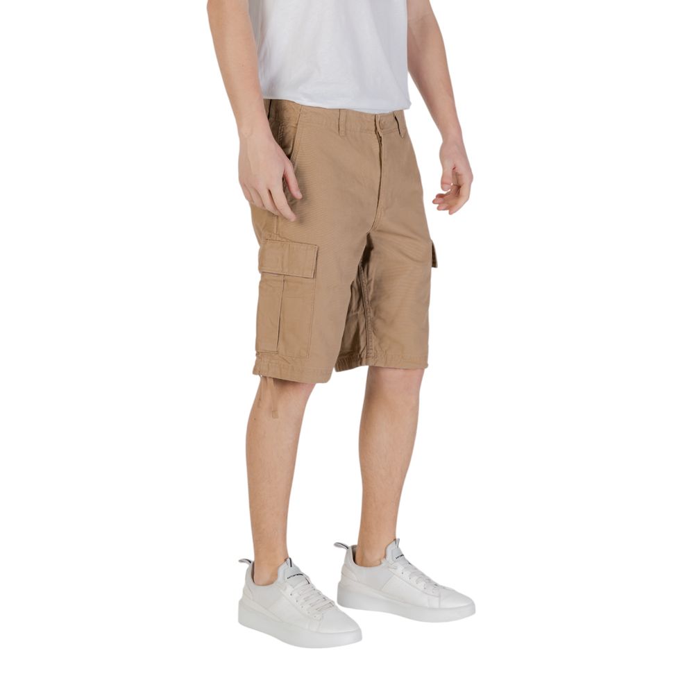 Jack Jones Bermuda Beige en Coton - Modèle Jpstcole Barkley