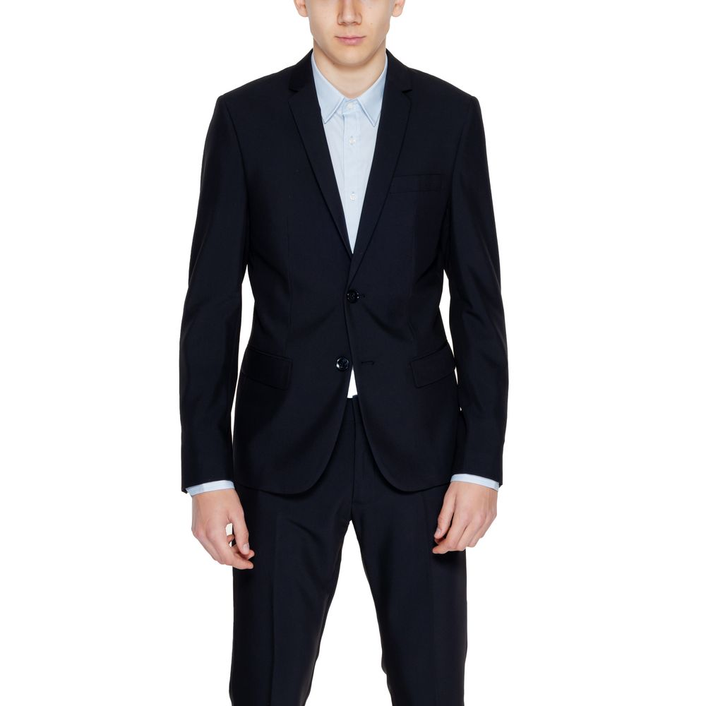 Antony Morato zwarte polyester blazer