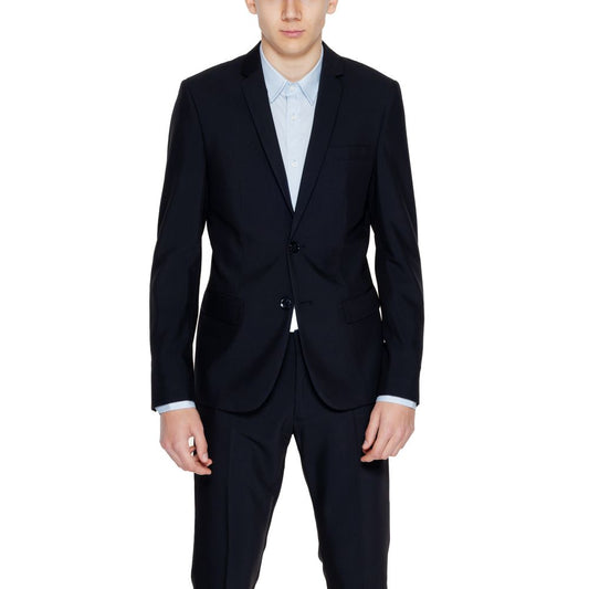 Antony Morato zwarte polyester blazer