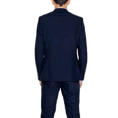 Antony Morato blauwe polyester blazer