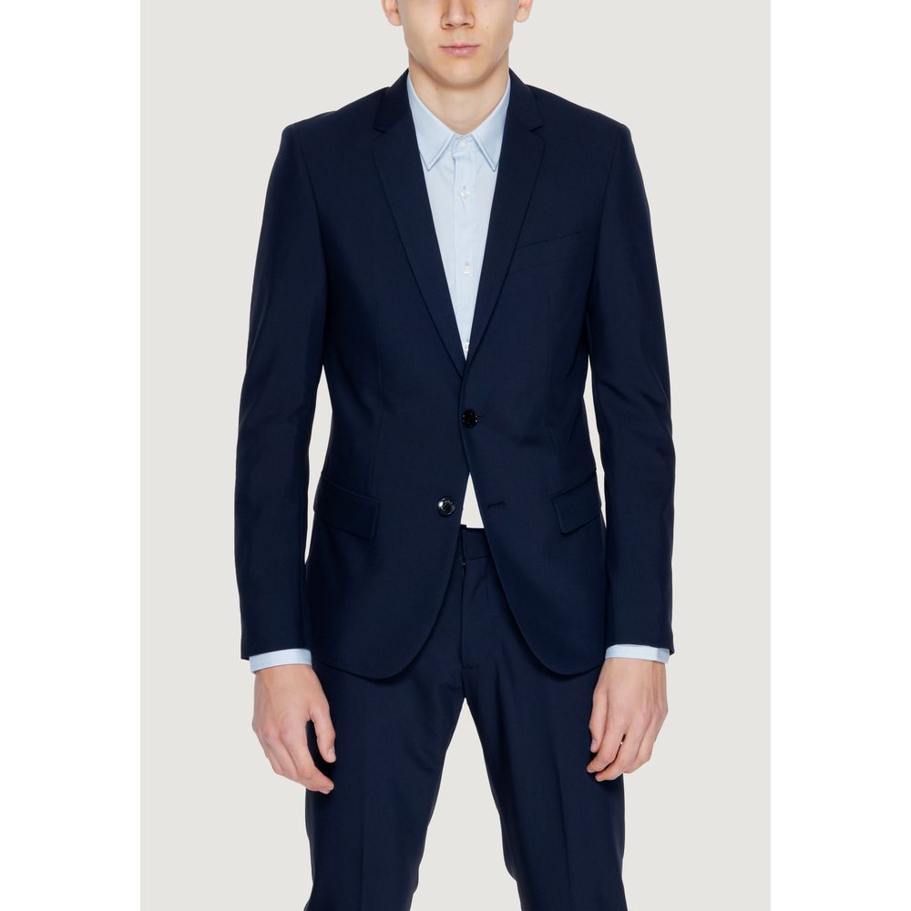 Antony Morato blauwe polyester blazer