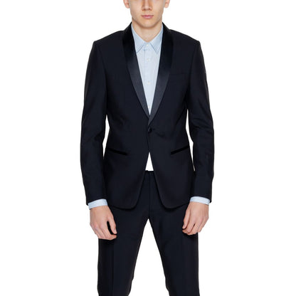 Antony Morato zwarte polyester blazer