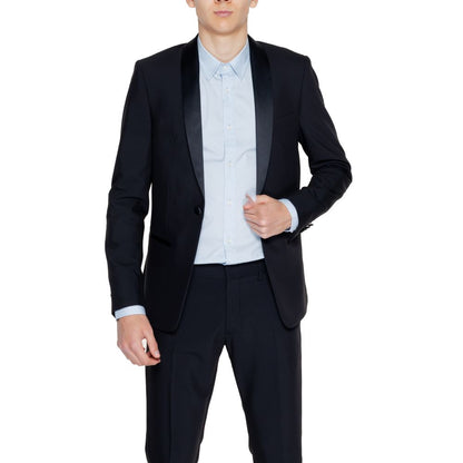 Antony Morato zwarte polyester blazer