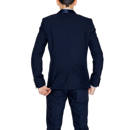 Antony Morato blauwe polyester blazer