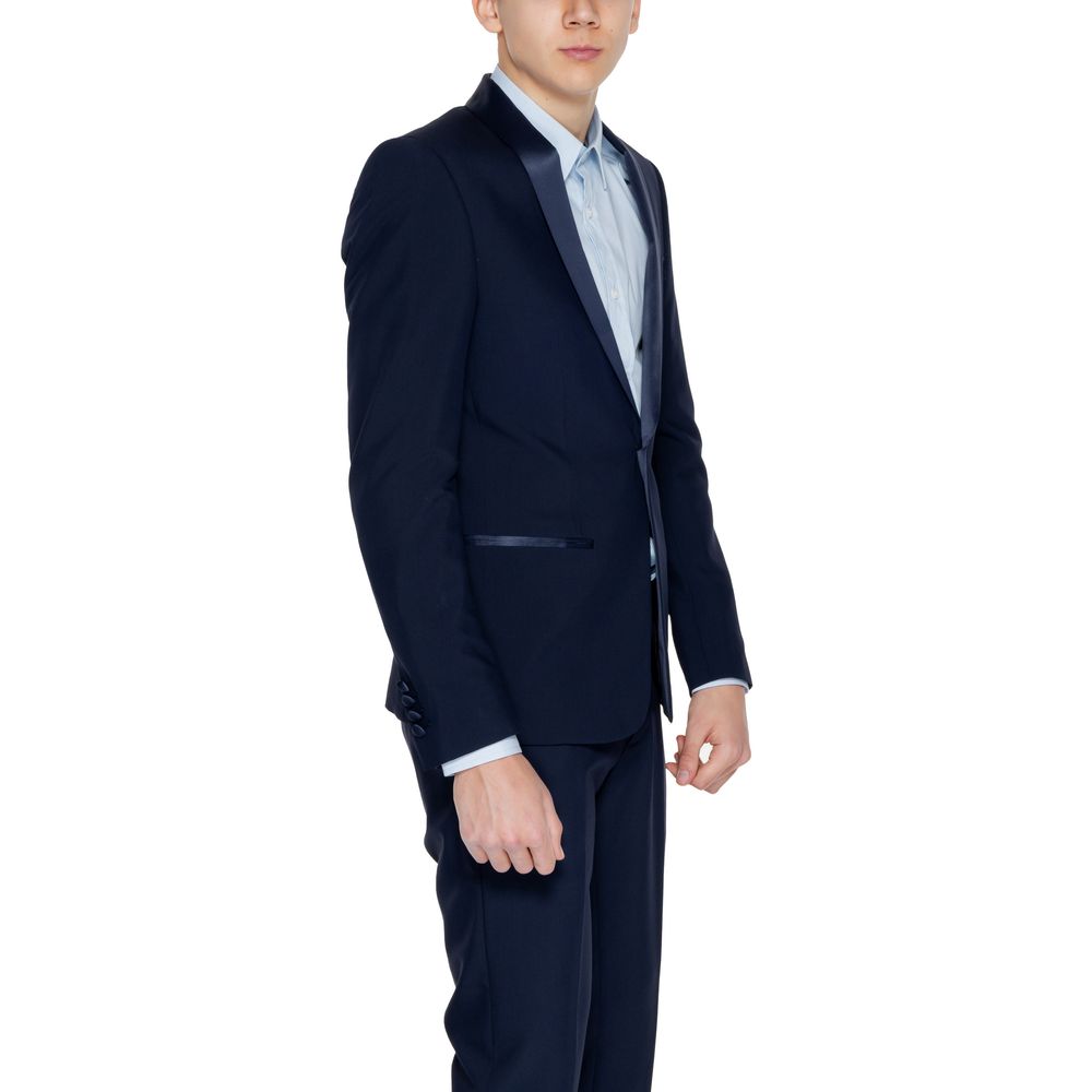 Antony Morato blauwe polyester blazer