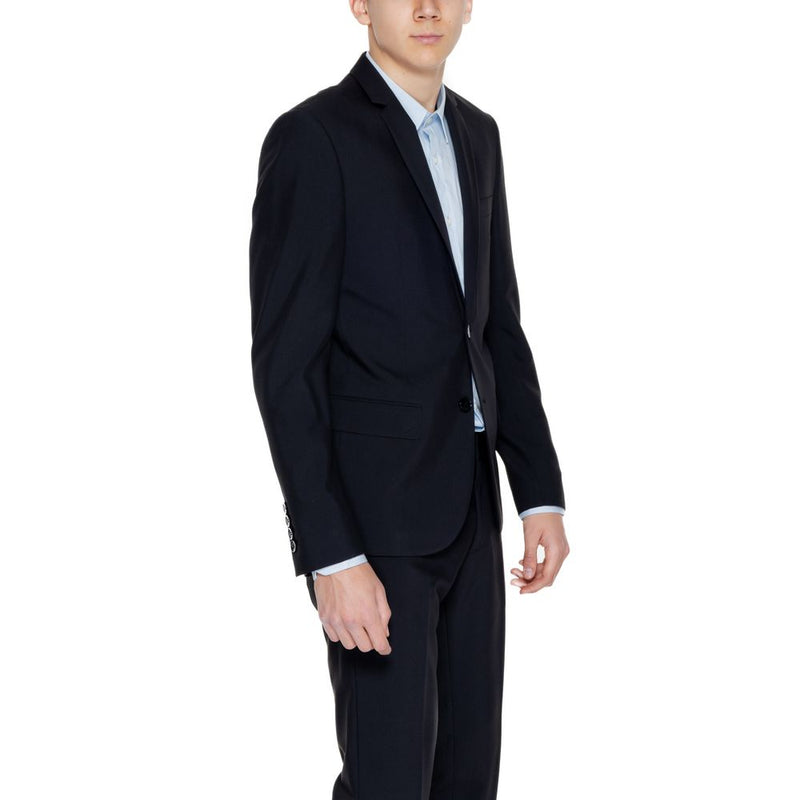 Antony Morato Blazer Noir en Polyester - Élégance Contemporaine