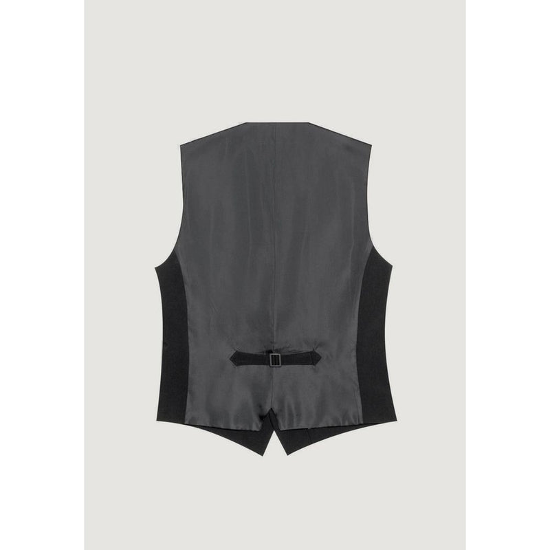 Antony Morato Black Polyester Waistcoat for Men - MMVS00009-FA600255