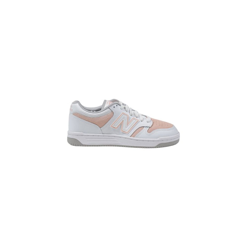 New Balance 480 JR GSB480 Pink Leather Sneaker for Women