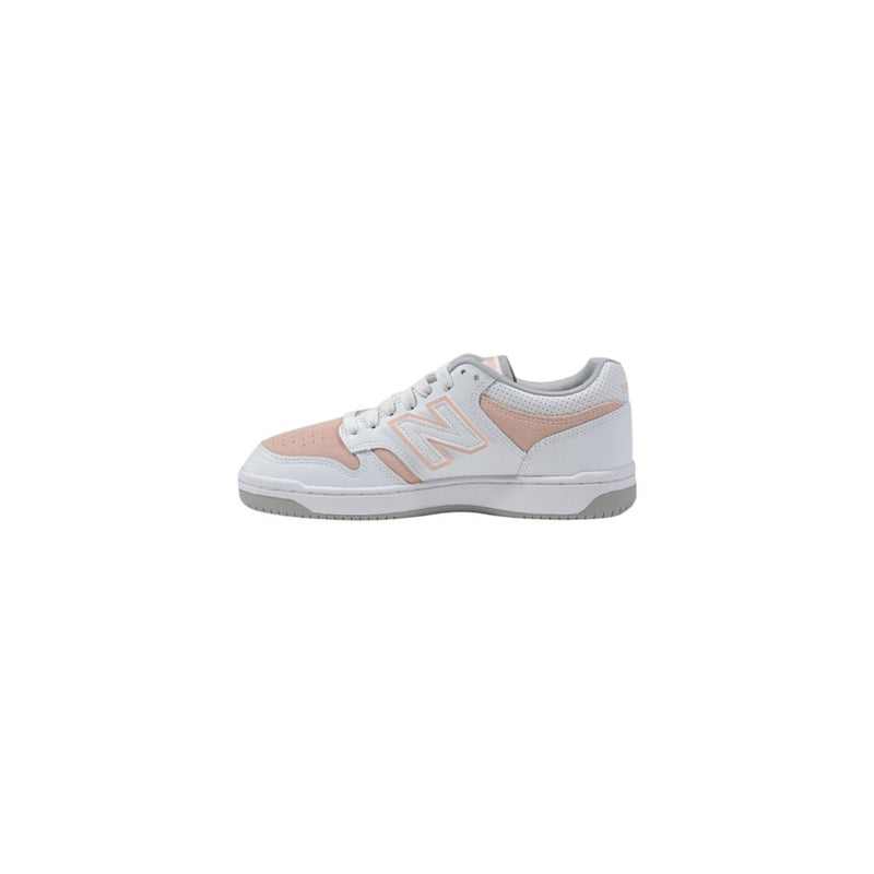 New Balance 480 JR GSB480 Pink Leather Sneaker for Women