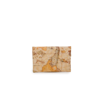 Alviero Martini Prima Classe Beige Polyester Clutch Tas
