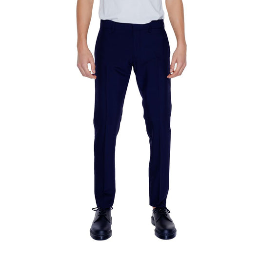 Antony Morato blauwe polyester broek