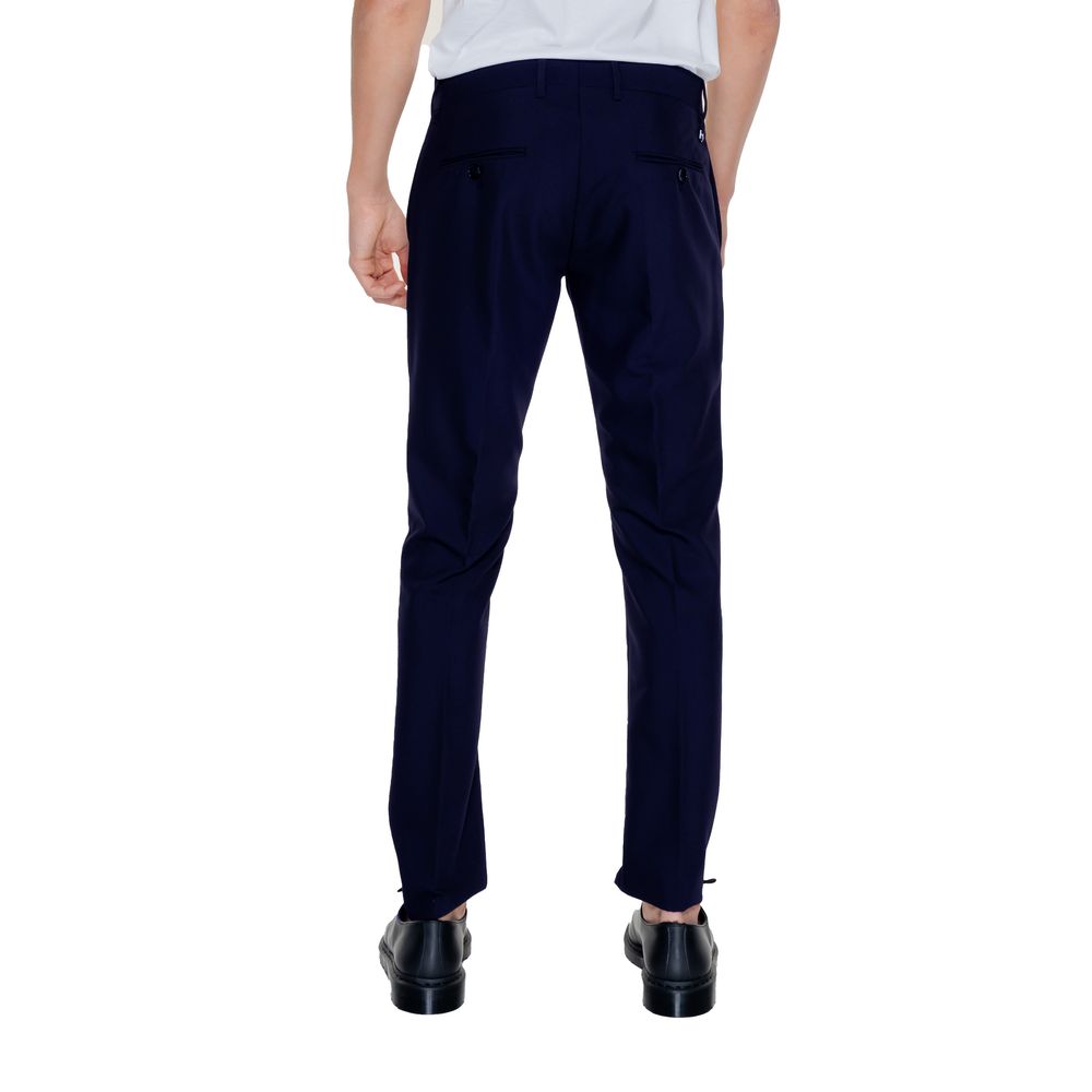 Antony Morato blauwe polyester broek
