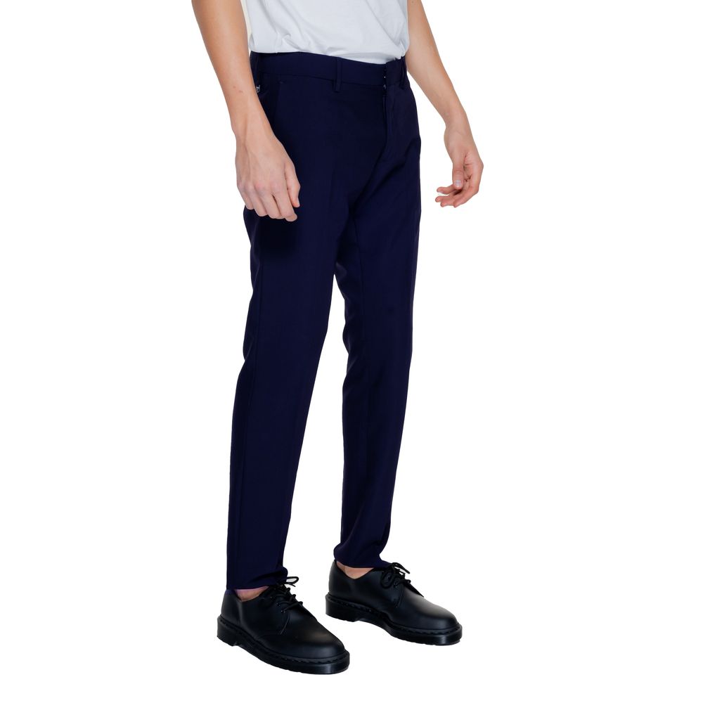 Antony Morato blauwe polyester broek