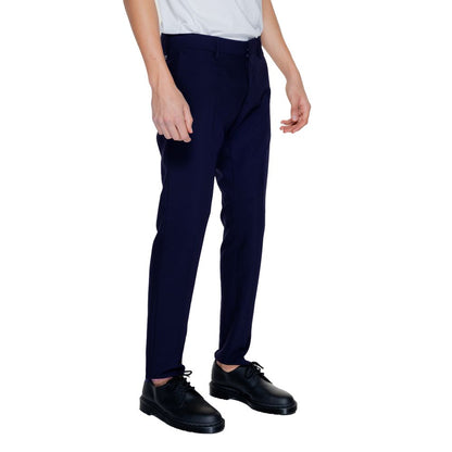 Antony Morato blauwe polyester broek