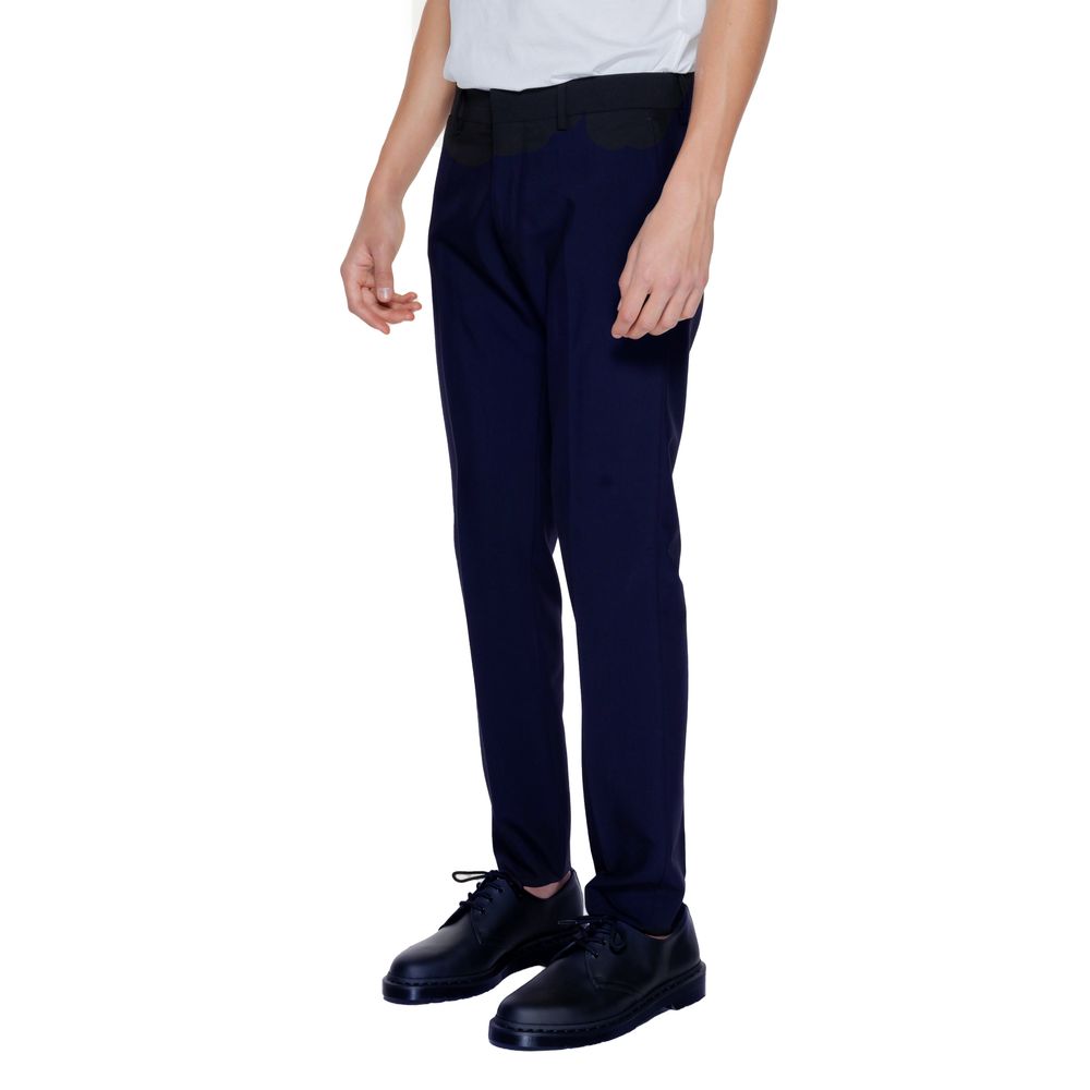 Antony Morato blauwe polyester broek