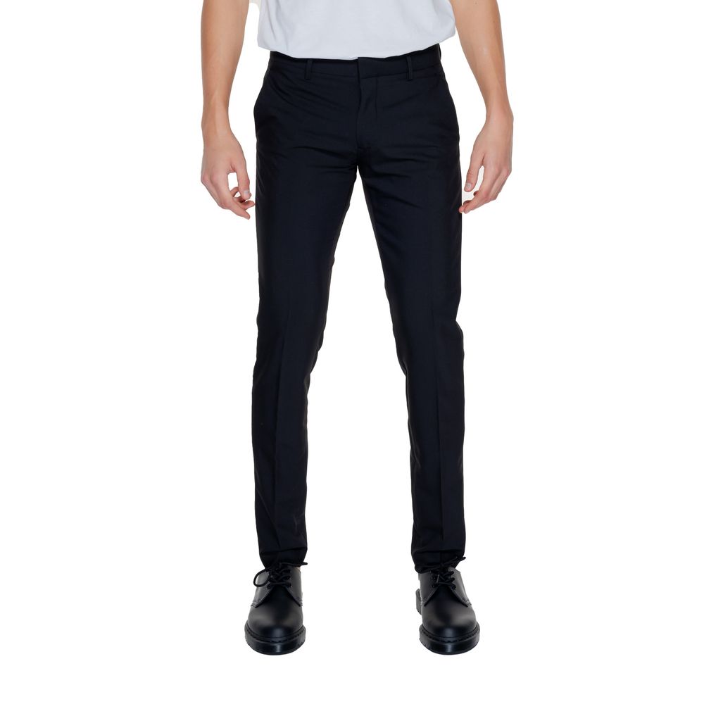 Antony Morato MMTS00028-FA600255 Pantalon Noir en Polyester