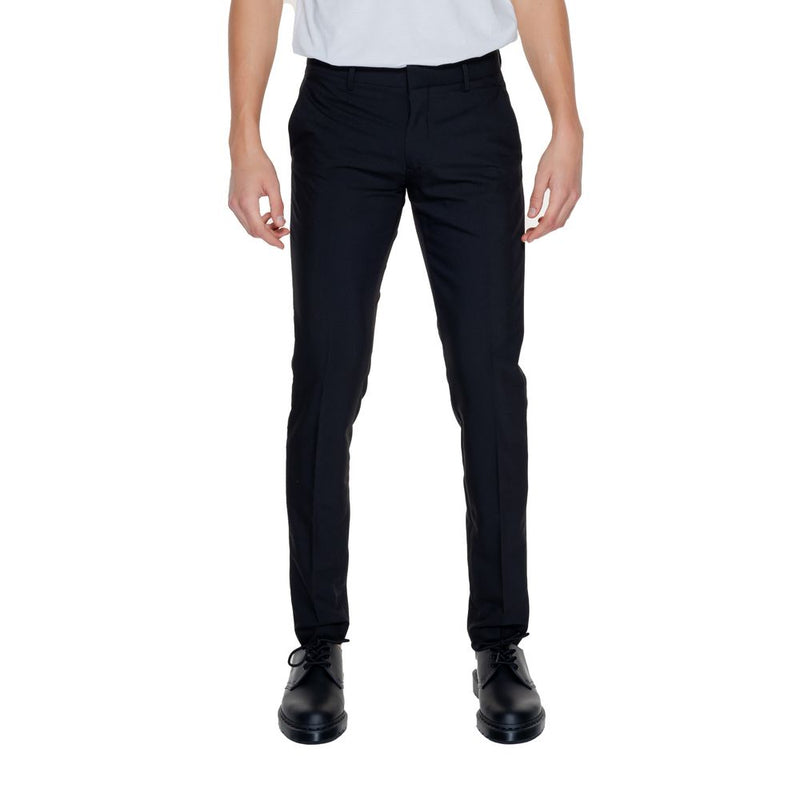 Antony Morato MMTS00028-FA600255 Pantalon Noir en Polyester