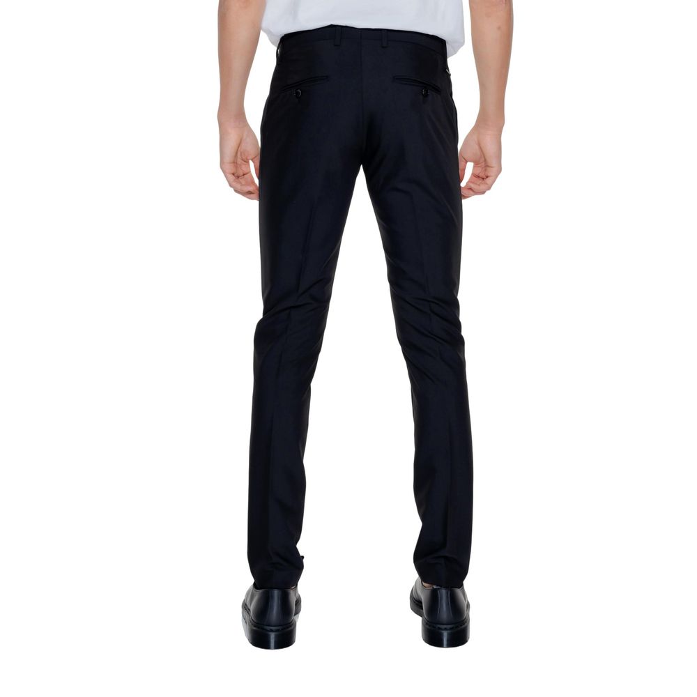 Antony Morato MMTS00028-FA600255 Pantalon Noir en Polyester