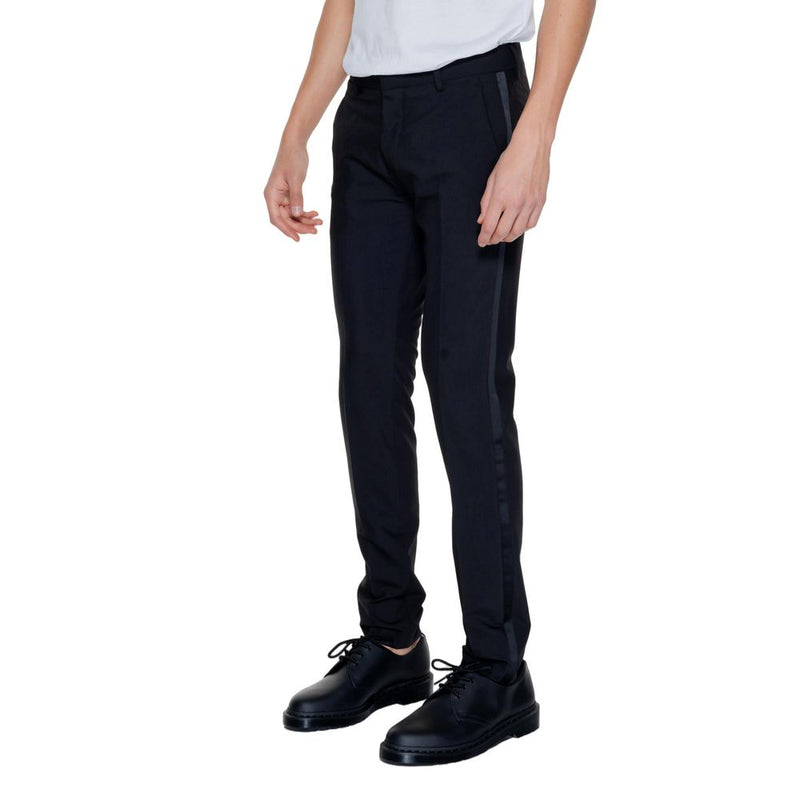 Antony Morato MMTS00028-FA600255 Pantalon Noir en Polyester