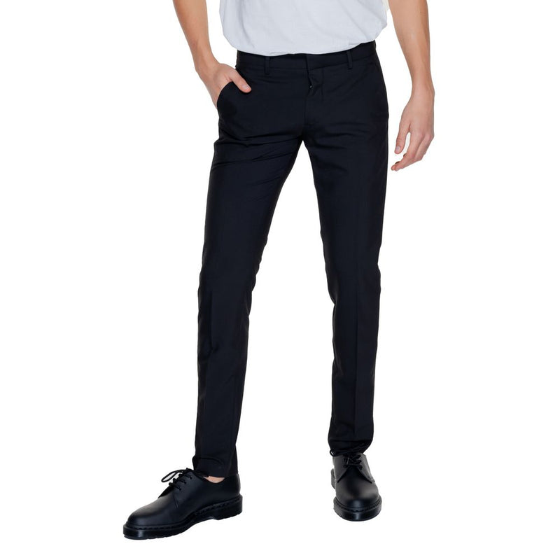 Antony Morato MMTS00028-FA600255 Pantalon Noir en Polyester