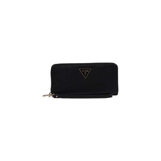 Guess zwarte portemonnee van polyethyleen