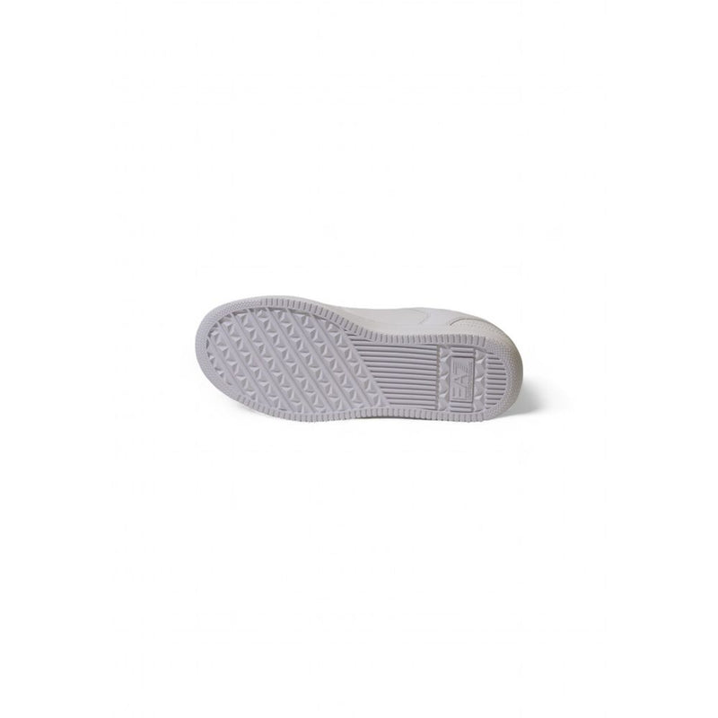 EA7 Emporio Armani White Polyester Sneaker - Unisex Style