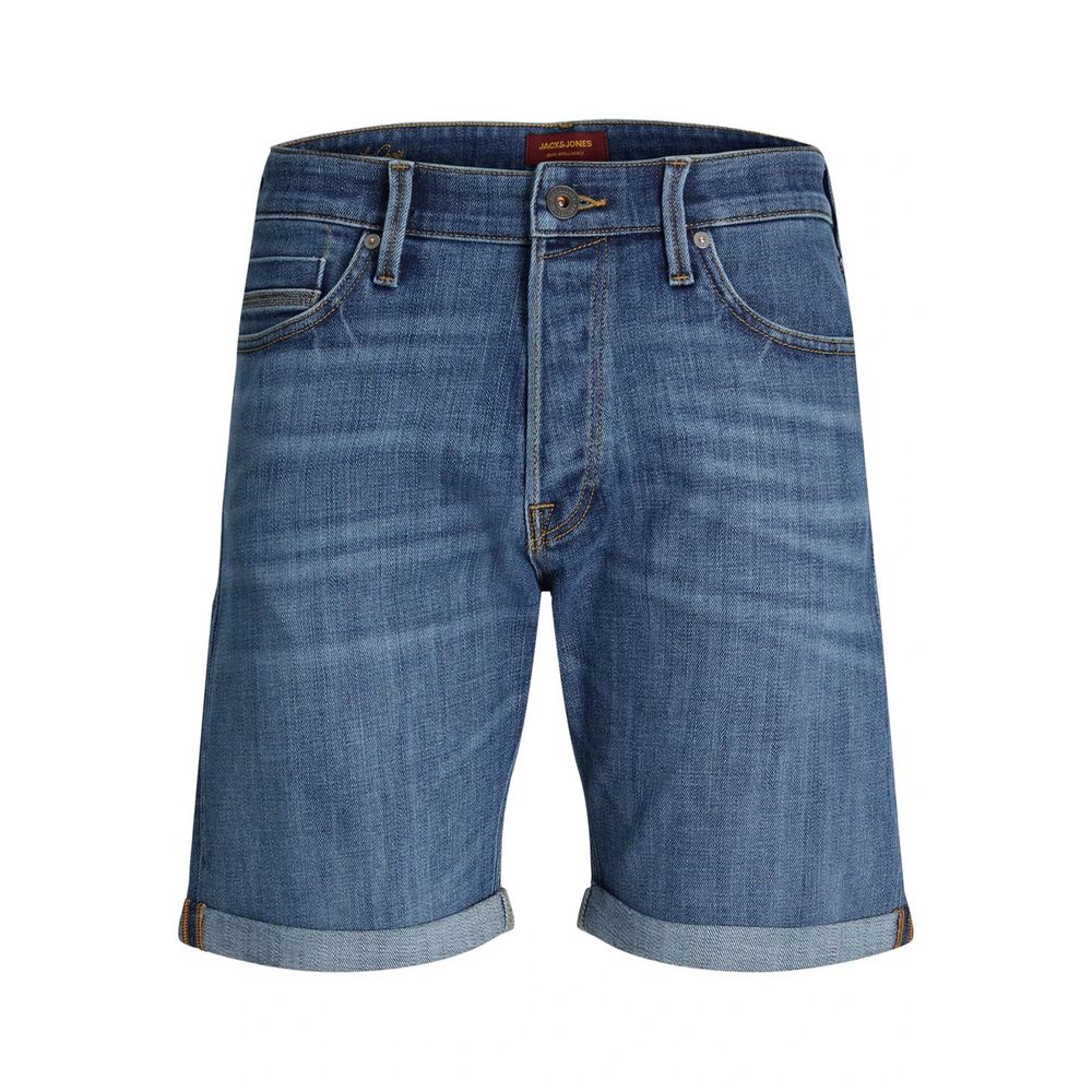 Jack Jones Bermuda en Coton Bleu JJICHRIS JJWOOD