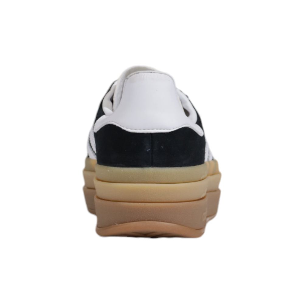 Baskets en cuir suédé noir Adidas