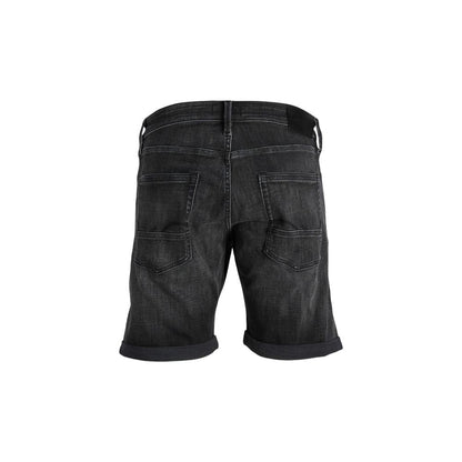 Short Bermuda en coton noir Jack Jones