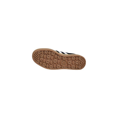 Baskets en cuir suédé noir Adidas