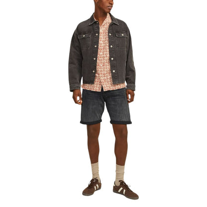 Short Bermuda en coton noir Jack Jones