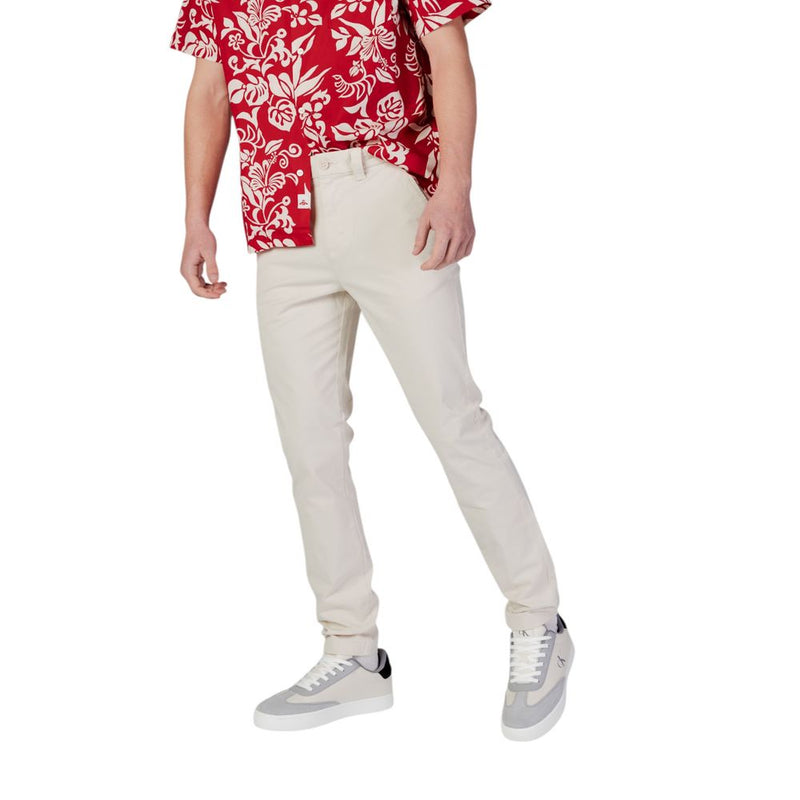 Jean beige en coton skinny Tommy Hilfiger