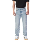 Jean Relaxed Fit en Coton Bio Bleu Clair Calvin Klein Jeans