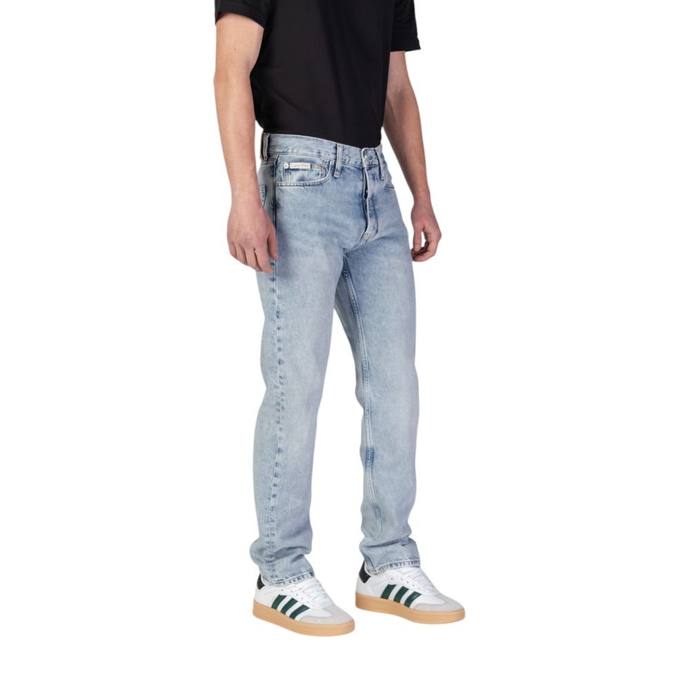 Jean Relaxed Fit en Coton Bio Bleu Clair Calvin Klein Jeans
