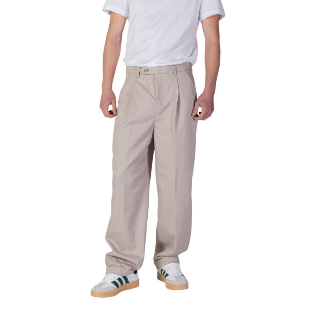 Pantalon Beige en Polyester Recyclé Calvin Klein Jeans