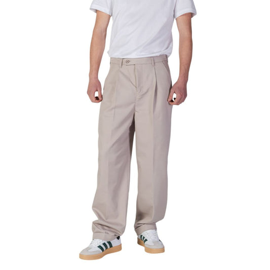 Calvin Klein Jeans Beige Recycled Polyester Pant - Eco-Friendly Style
