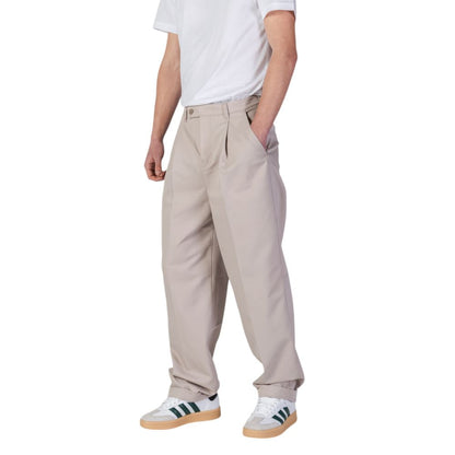 Pantalon en polyester recyclé beige Calvin Klein Jeans