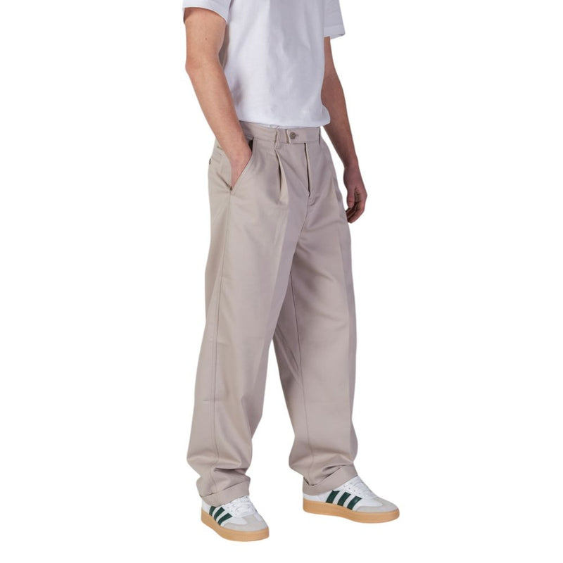 Calvin Klein Jeans Beige Broek van gerecycled polyester
