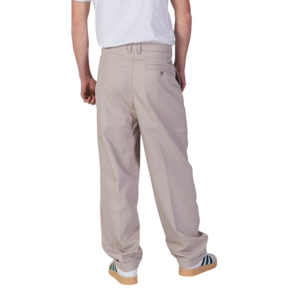 Pantalon Beige en Polyester Recyclé Calvin Klein Jeans