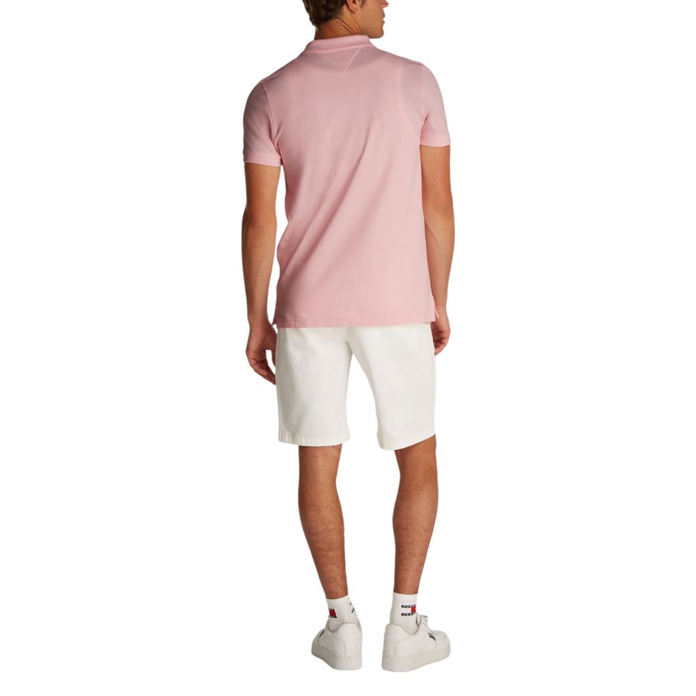Polo en coton multicolore à motifs jeans Tommy Hilfiger