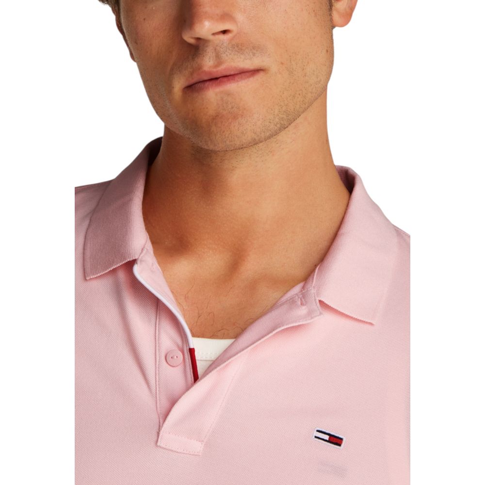 Polo en coton multicolore à motifs jeans Tommy Hilfiger