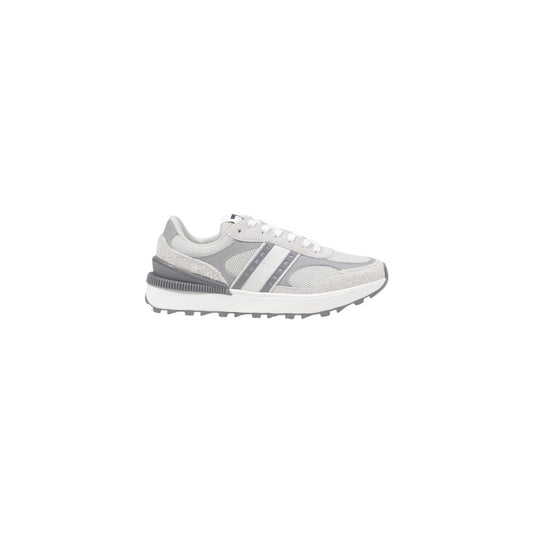 Tommy Hilfiger Jeans TJW TECH RUNNER Gray Suede Leather Sneaker